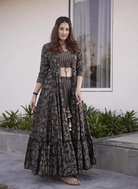 Lucaya Vol 8 Digital Printed Indo Western Catalog
